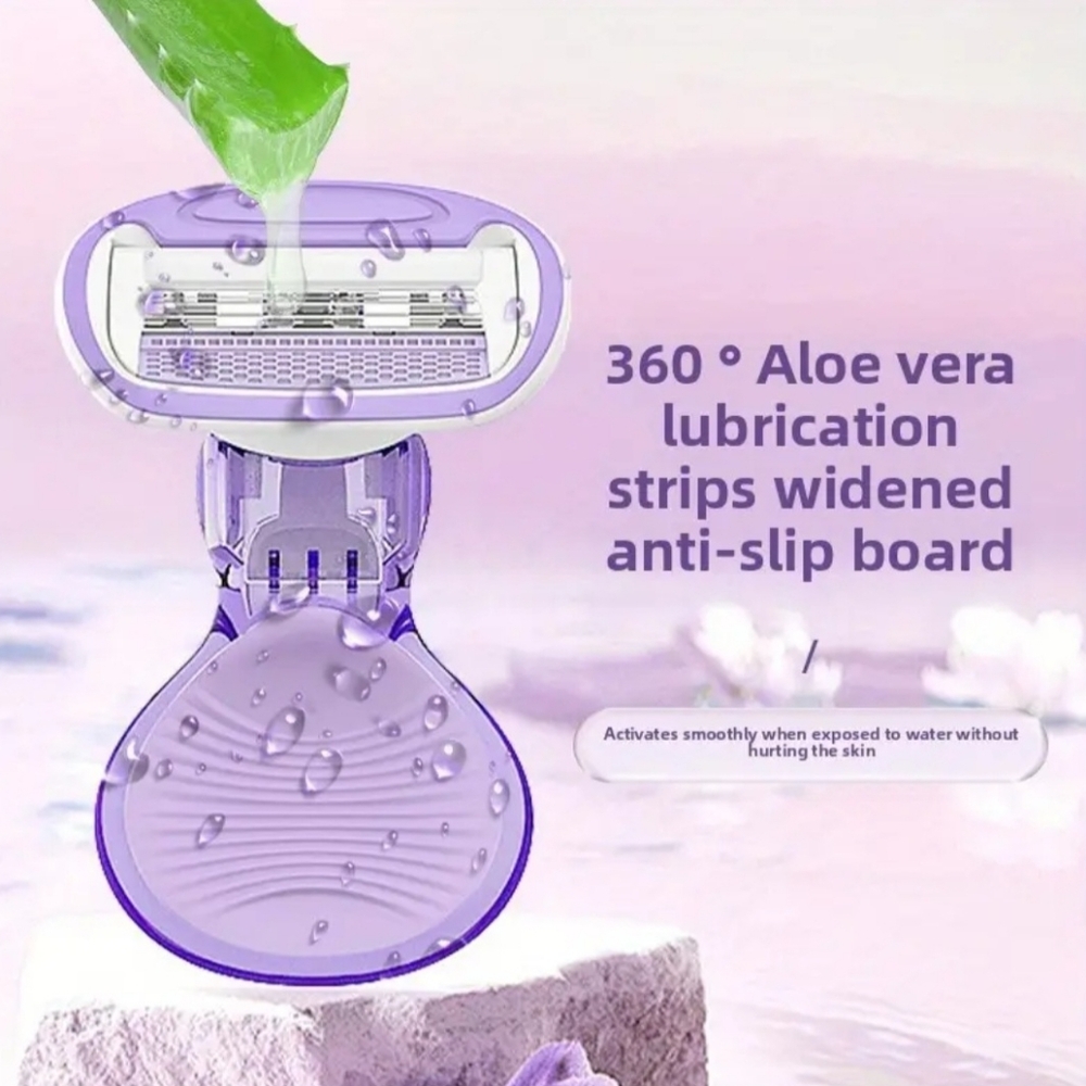 Purple Razor with Case - Picture 3 of 3